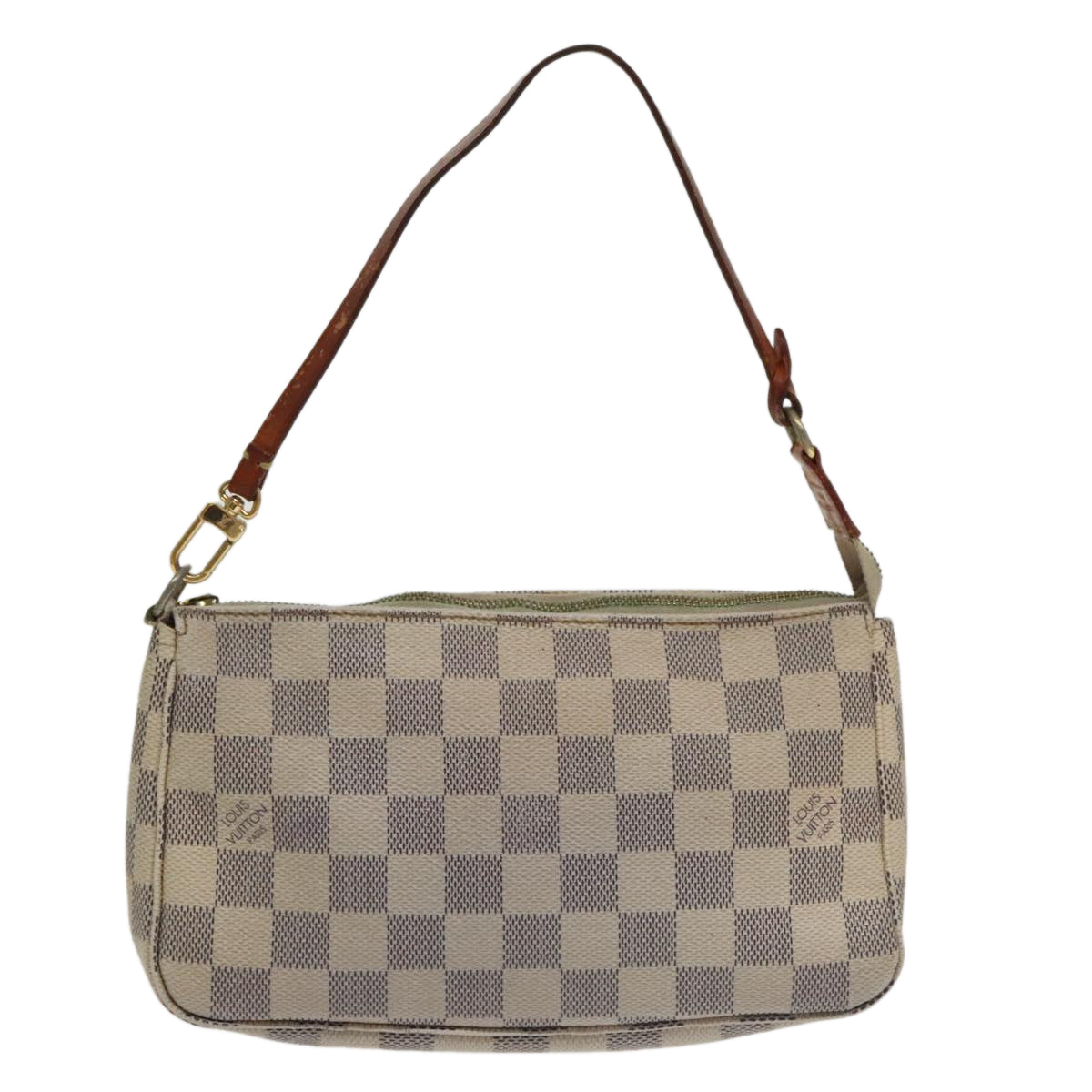 LOUIS VUITTON Damier Azur Pochette Accessoires Pouch N51986 LV Auth 100587 - 0