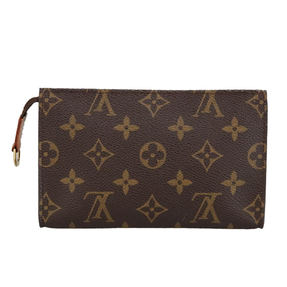 LOUIS VUITTON Monogram Bucket PM Accessory Pouch LV Auth 100591