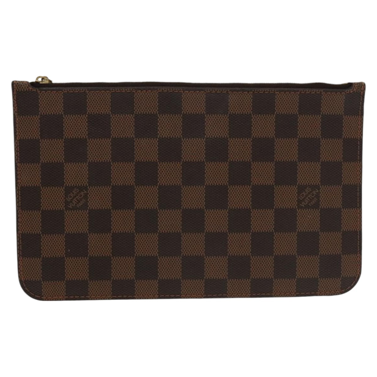 LOUIS VUITTON Damier Ebene Neverfull MM Pouch Accessory Pouch LV Auth 100593 - 0