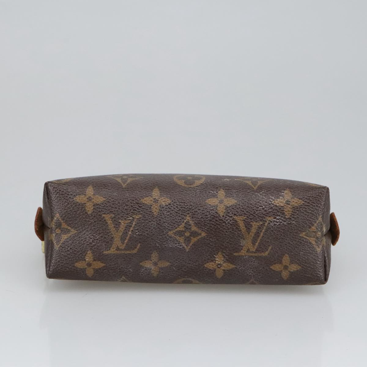 LOUIS VUITTON Monogram Pochette Cosmetic PM Cosmetic Pouch M47515 LV Auth 100595