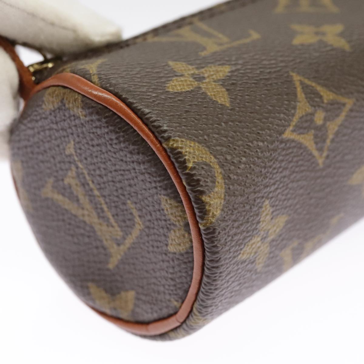 LOUIS VUITTON Monogram Papillon Pouch LV Auth 100596