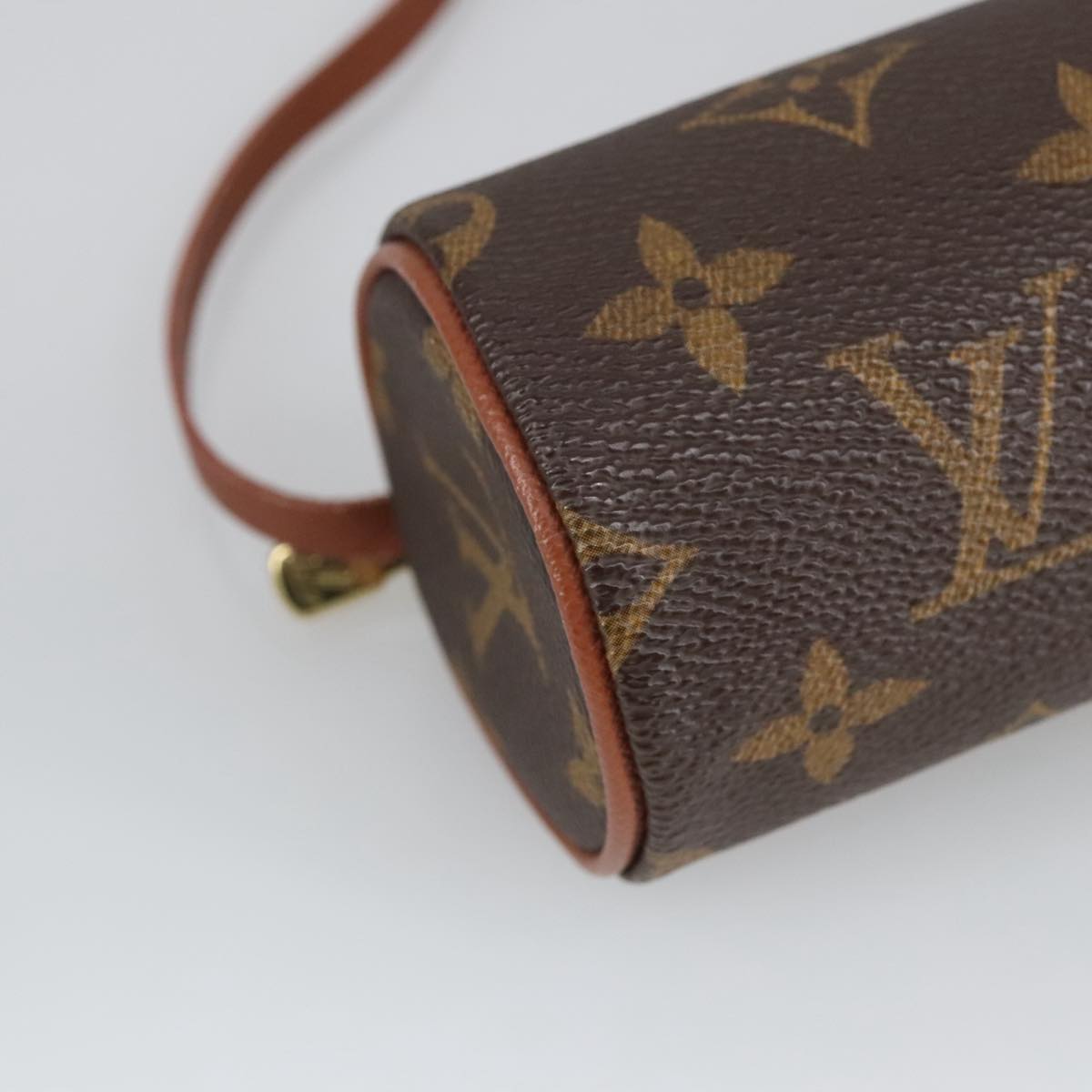 LOUIS VUITTON Monogram Papillon Pouch LV Auth 100598