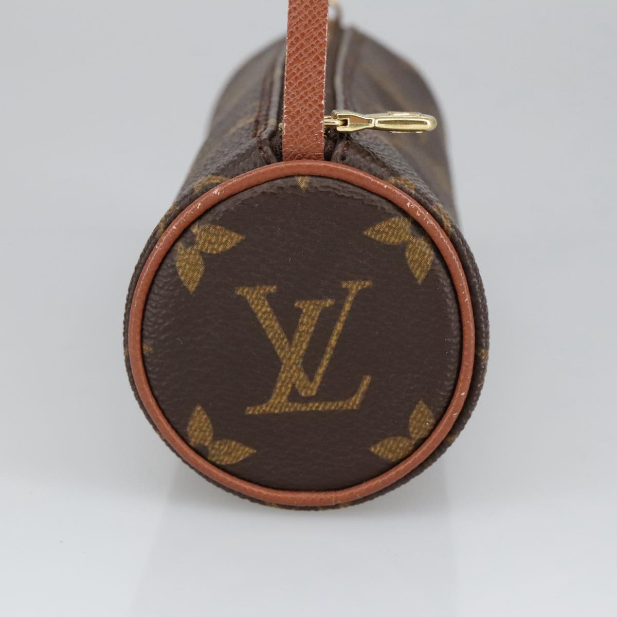 LOUIS VUITTON Monogram Papillon Pouch LV Auth 100598