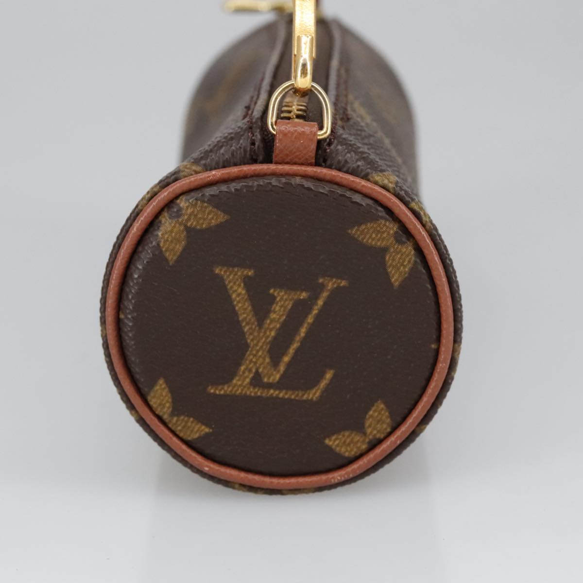 LOUIS VUITTON Monogram Papillon Pouch LV Auth 100598