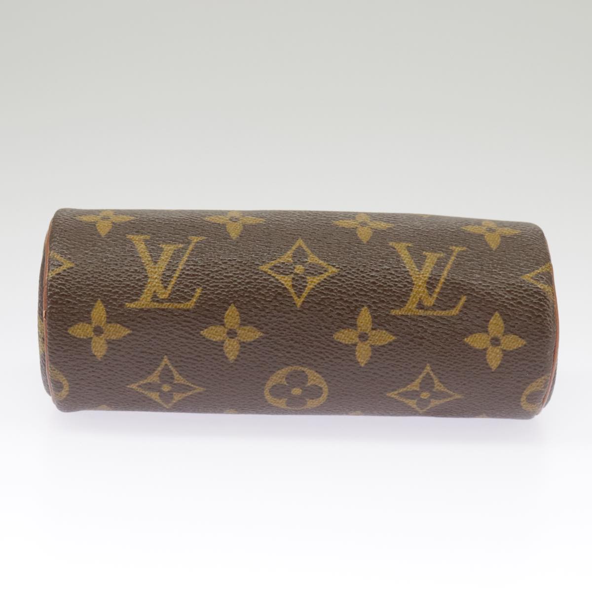 LOUIS VUITTON Monogram Papillon Pouch LV Auth 100599