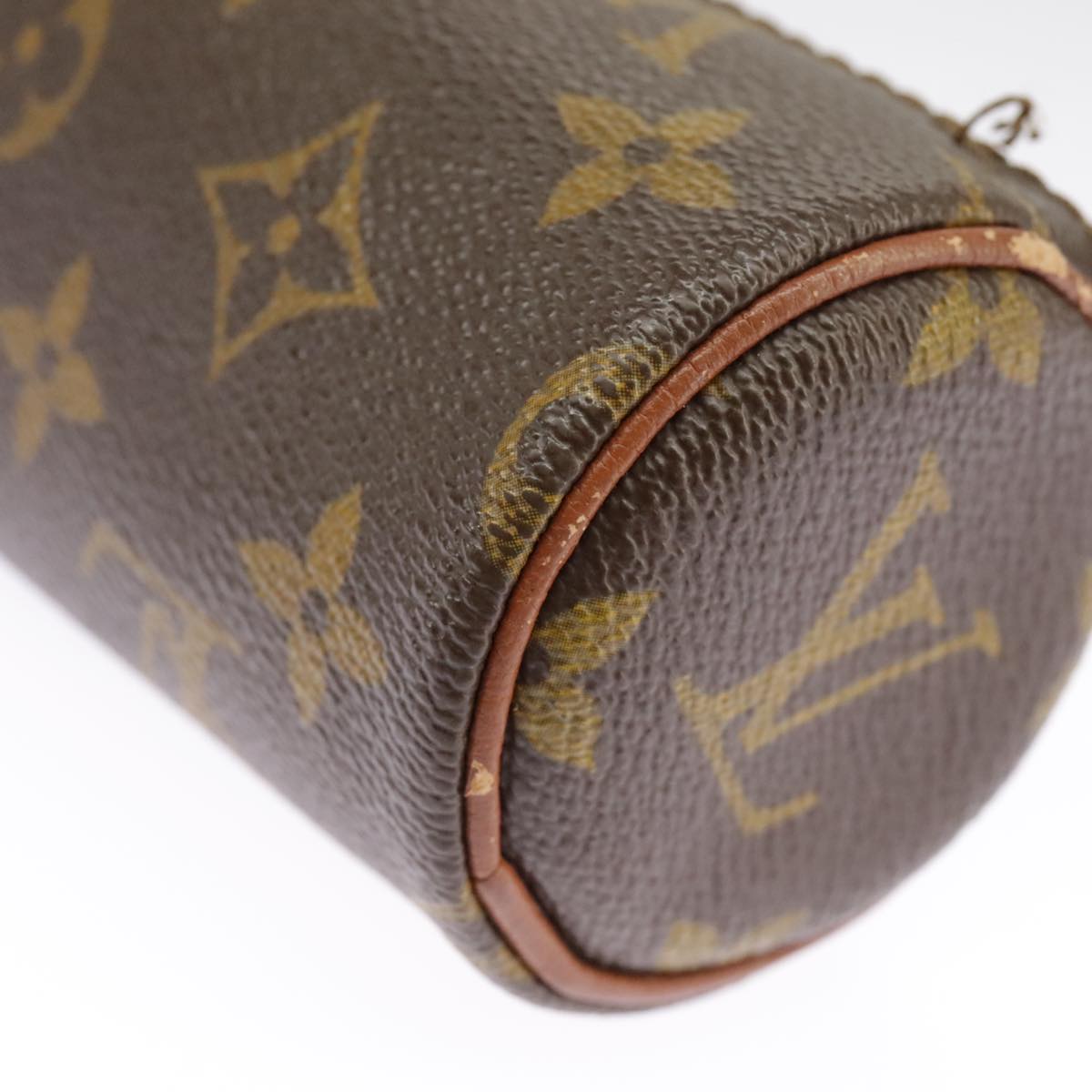 LOUIS VUITTON Monogram Papillon Pouch LV Auth 100599