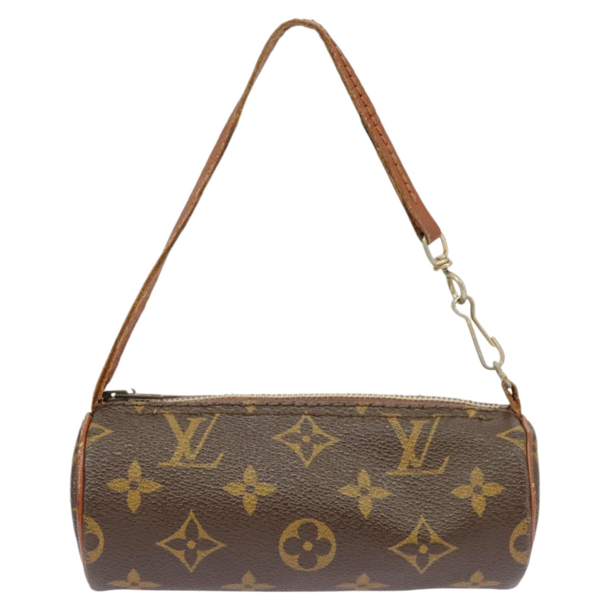 LOUIS VUITTON Monogram Papillon Pouch LV Auth 100599