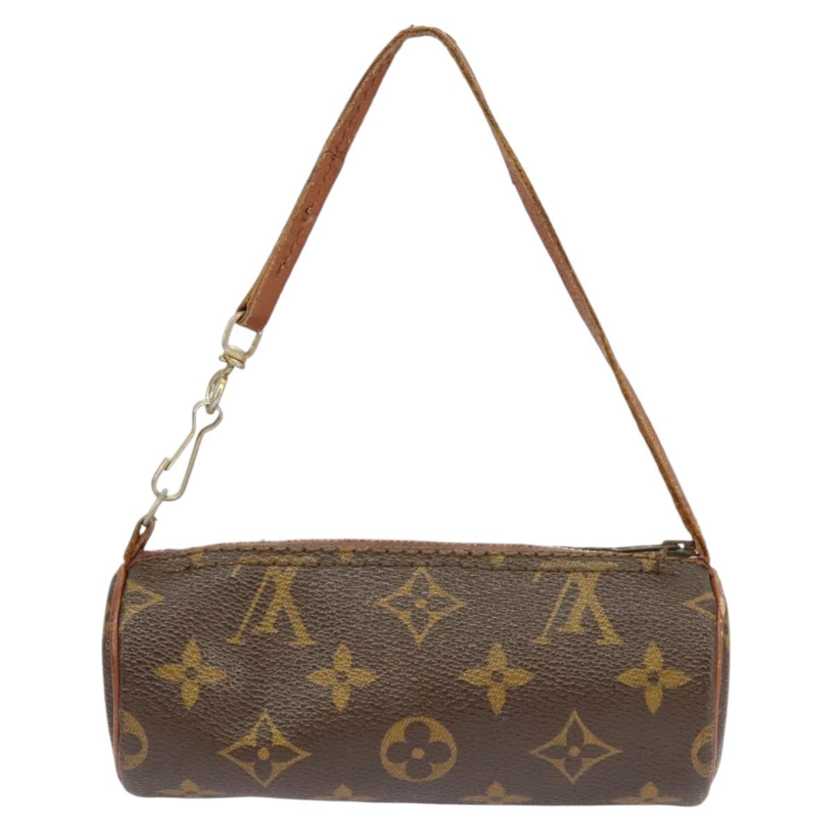 LOUIS VUITTON Monogram Papillon Pouch LV Auth 100599