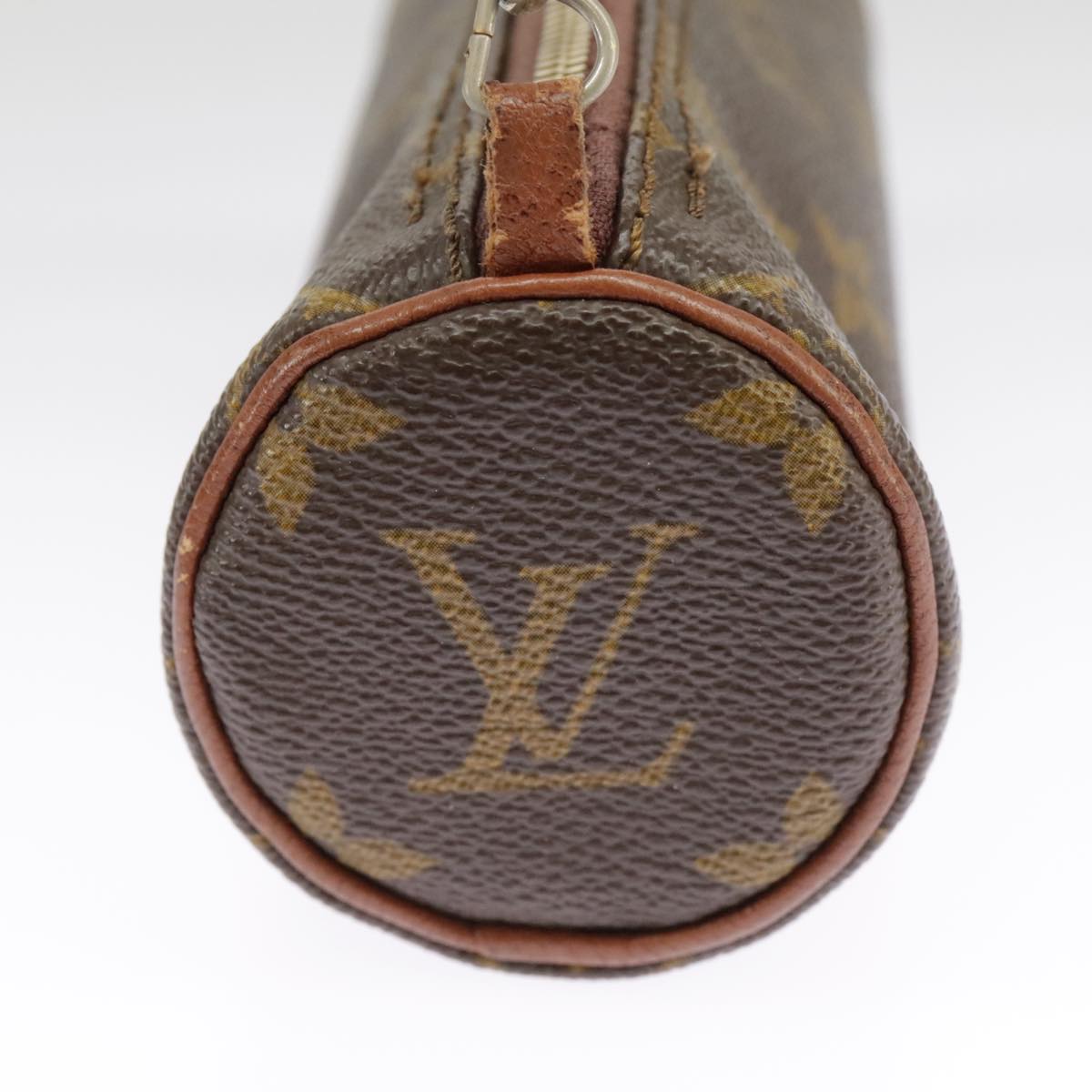 LOUIS VUITTON Monogram Papillon Pouch LV Auth 100599