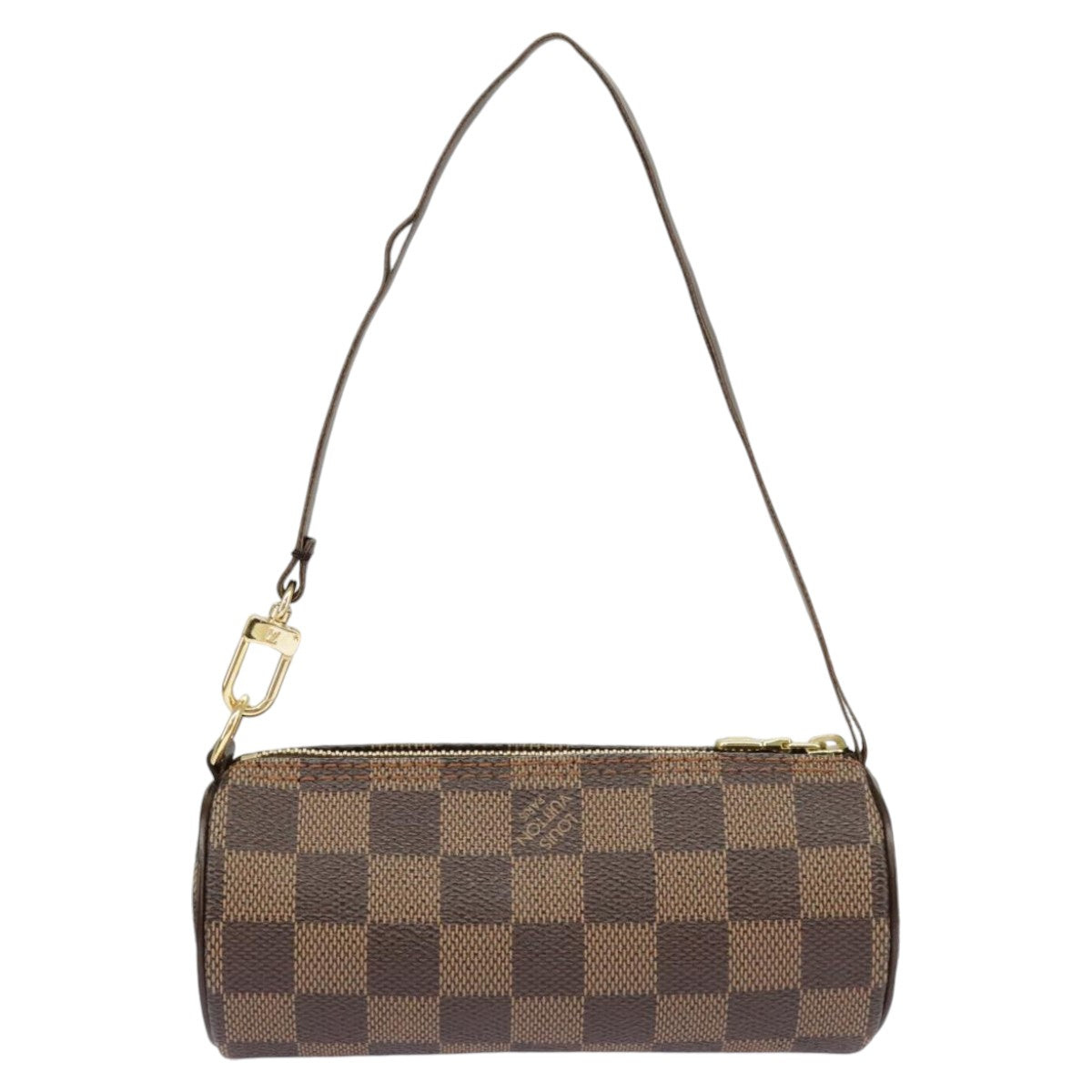 LOUIS VUITTON Damier Ebene Papillon Pouch LV Auth 100600 - 0