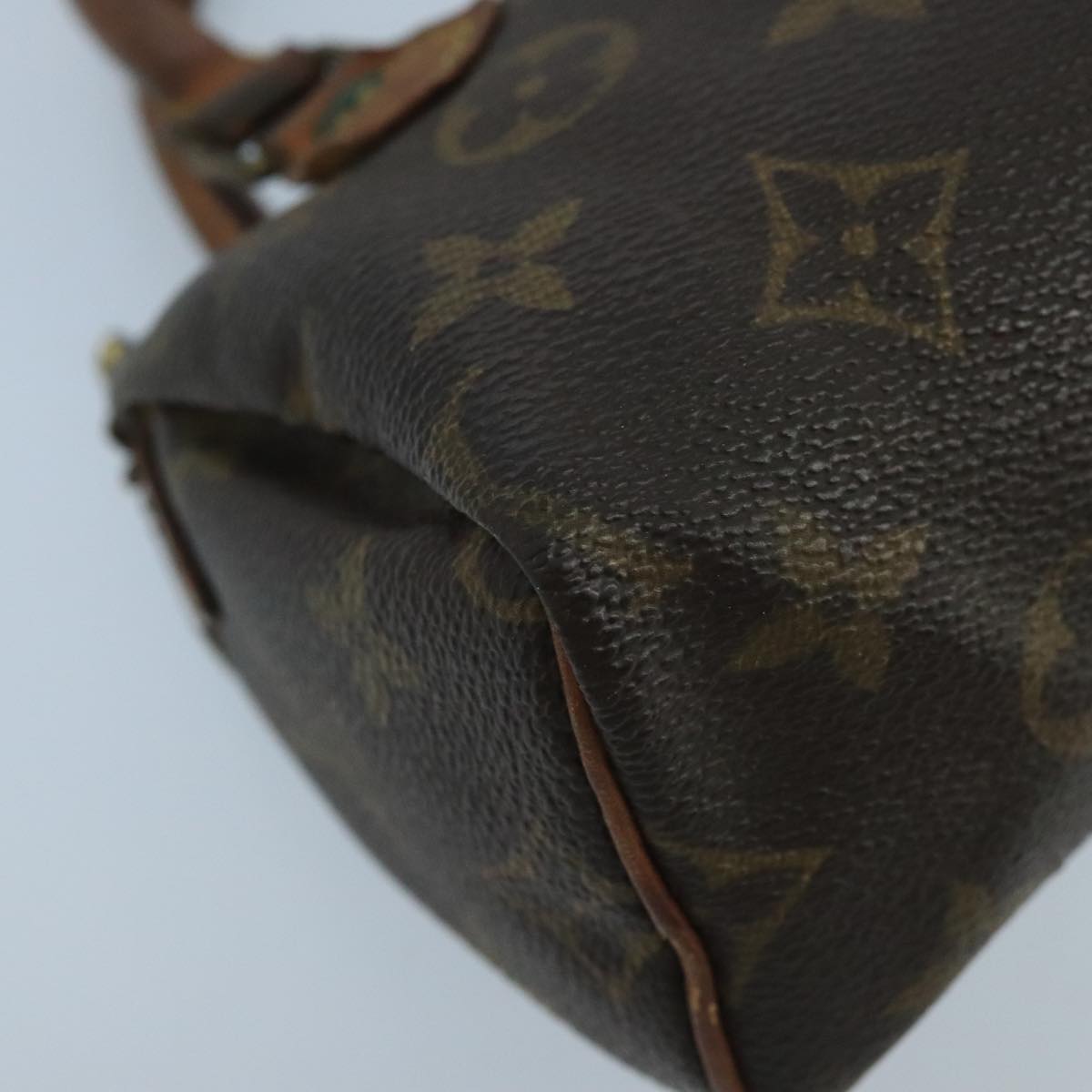 LOUIS VUITTON Monogram Mini Speedy Hand Bag M41534 LV Auth 100604