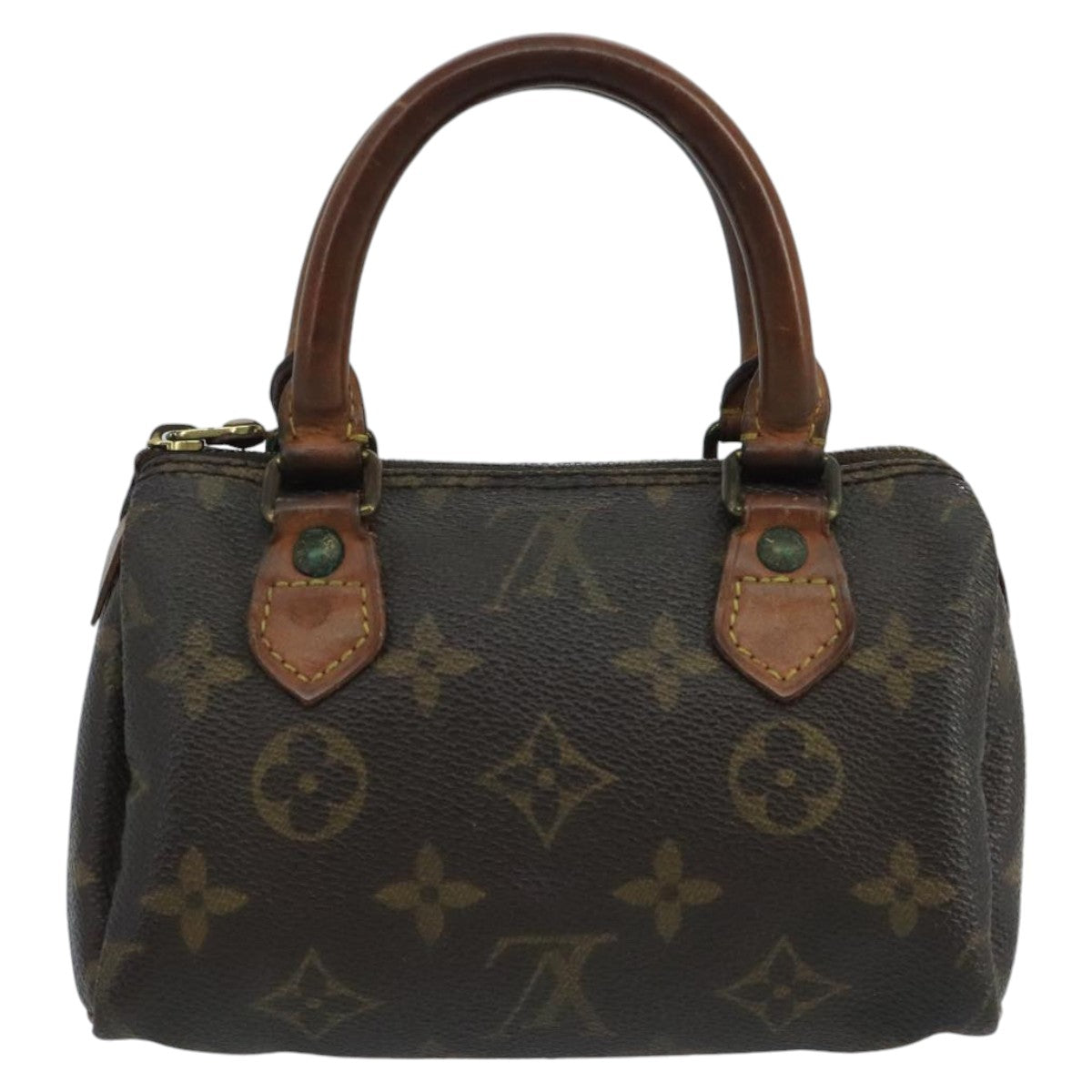 LOUIS VUITTON Monogram Mini Speedy Hand Bag M41534 LV Auth 100604 - 0