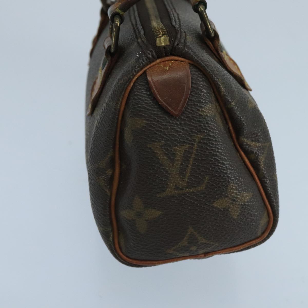 LOUIS VUITTON Monogram Mini Speedy Hand Bag M41534 LV Auth 100604