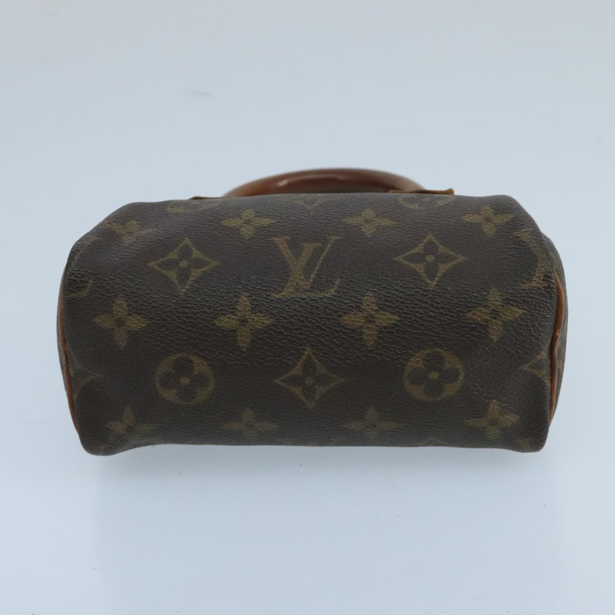 LOUIS VUITTON Monogram Mini Speedy Hand Bag M41534 LV Auth 100604