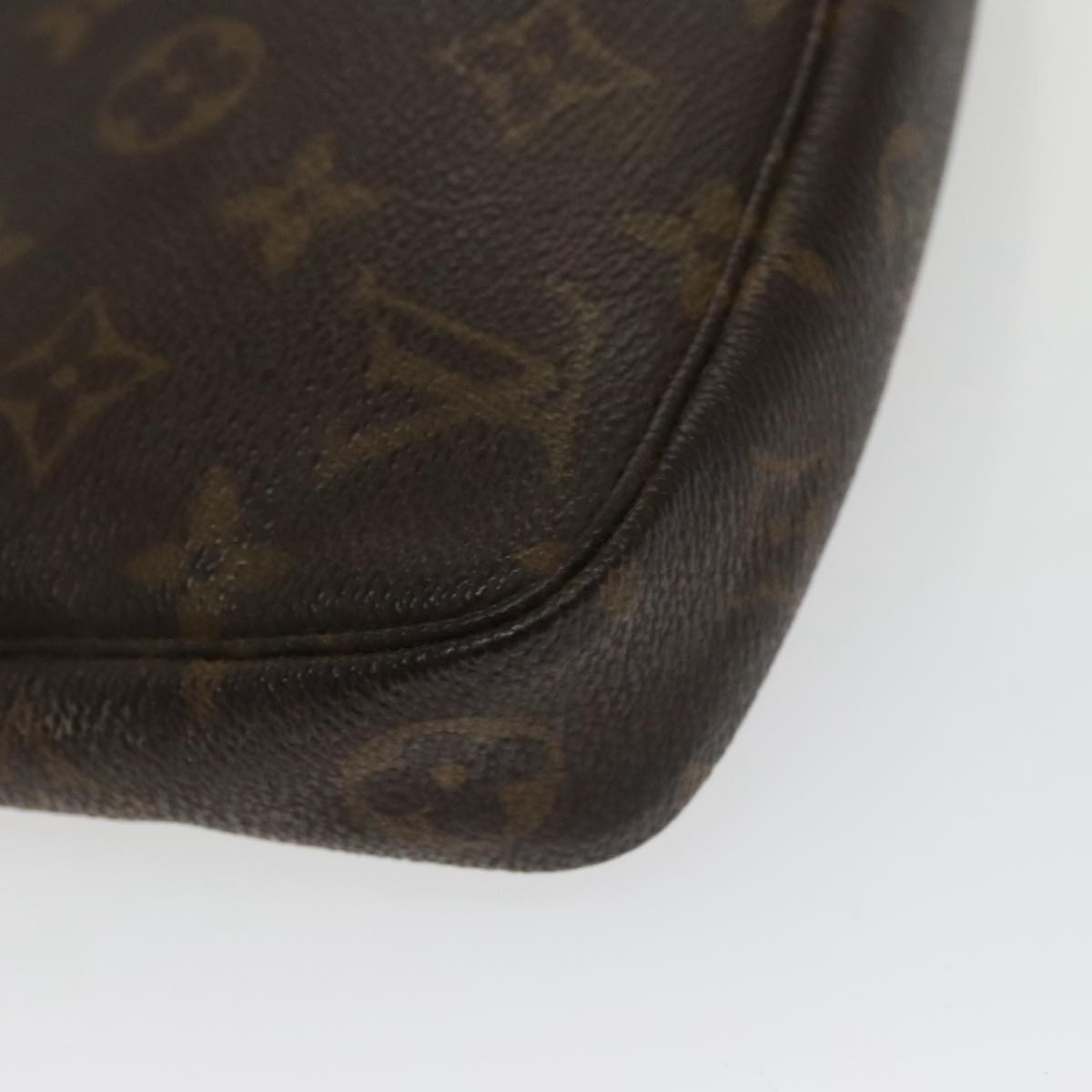 LOUIS VUITTON Monogram Pochette Accessoires Pouch M51980 LV Auth 100606