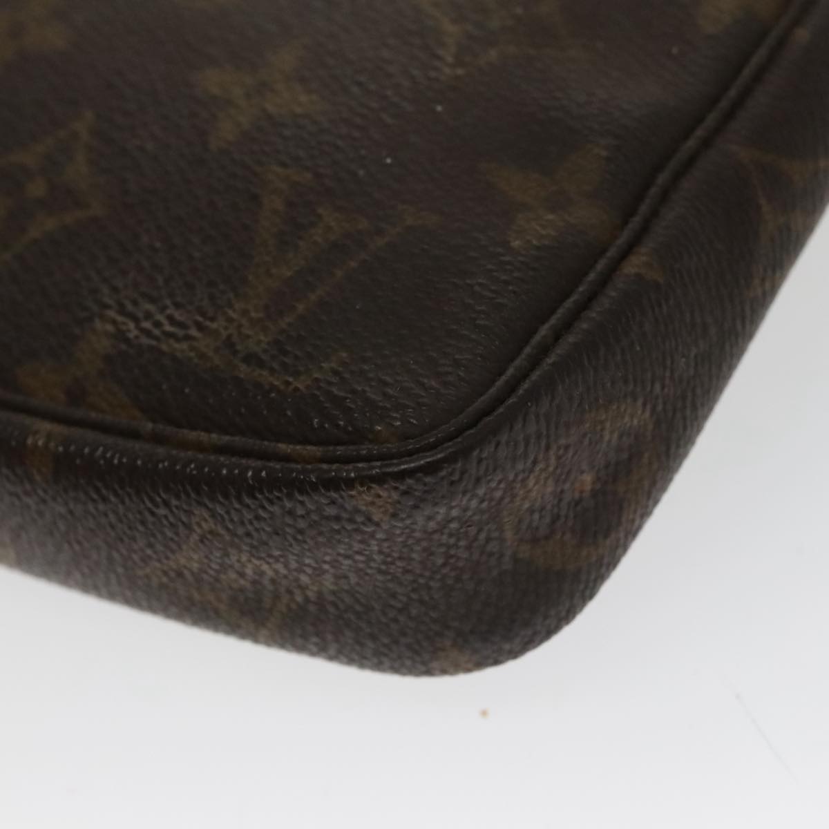 LOUIS VUITTON Monogram Pochette Accessoires Pouch M51980 LV Auth 100606