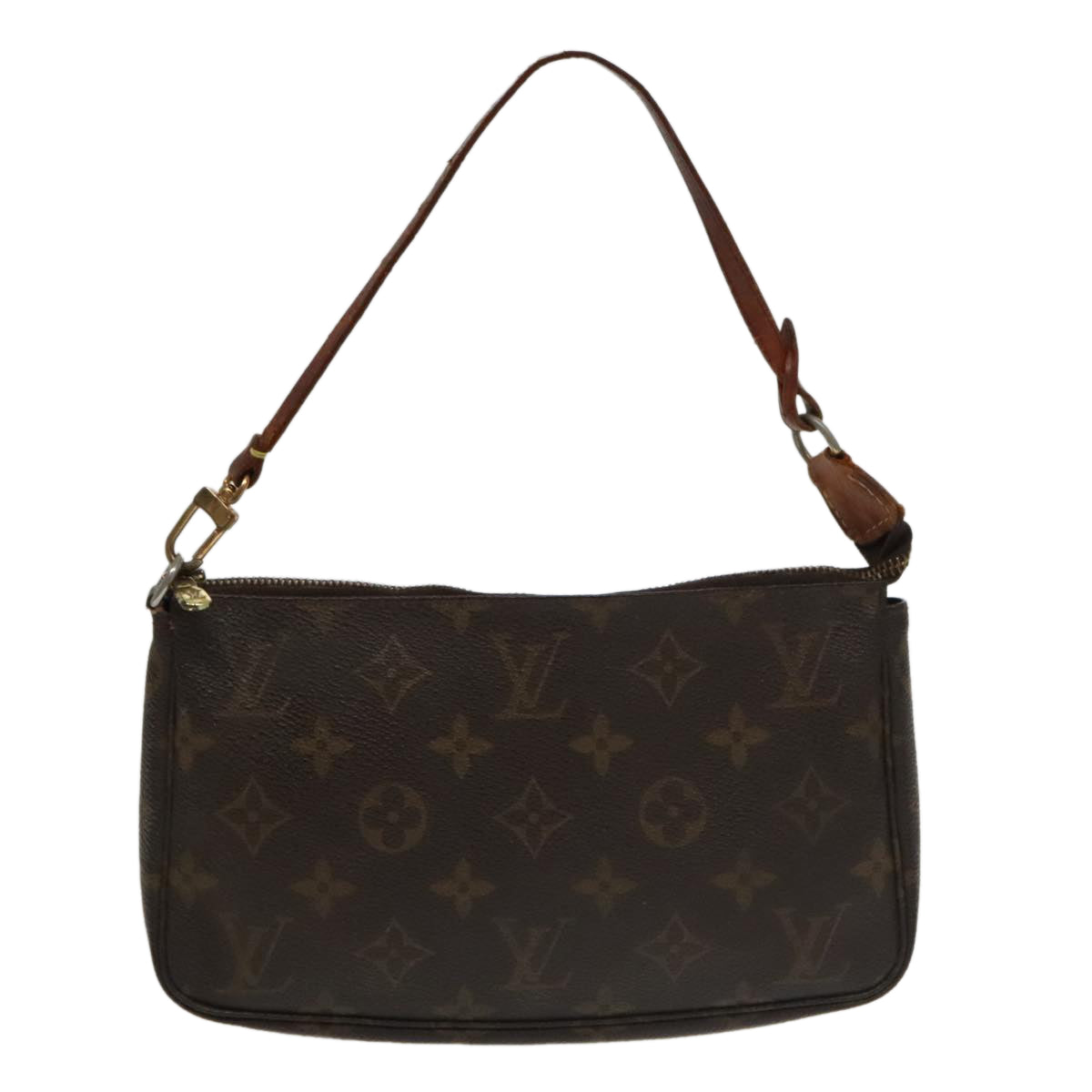 LOUIS VUITTON Monogram Pochette Accessoires Pouch M51980 LV Auth 100606