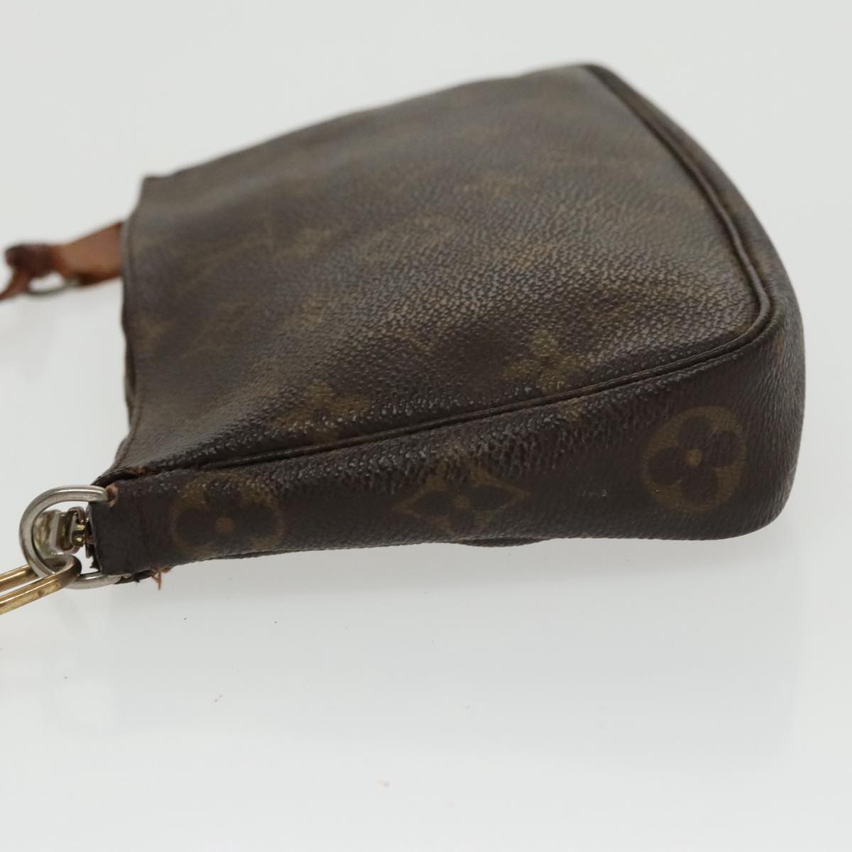 LOUIS VUITTON Monogram Pochette Accessoires Pouch M51980 LV Auth 100606