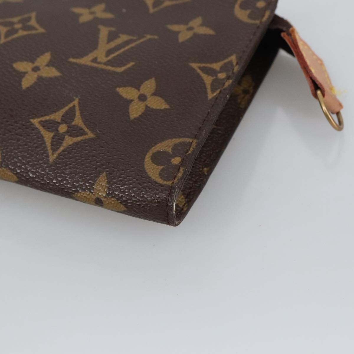 LOUIS VUITTON Monogram Bucket PM Accessory Pouch LV Auth 100610