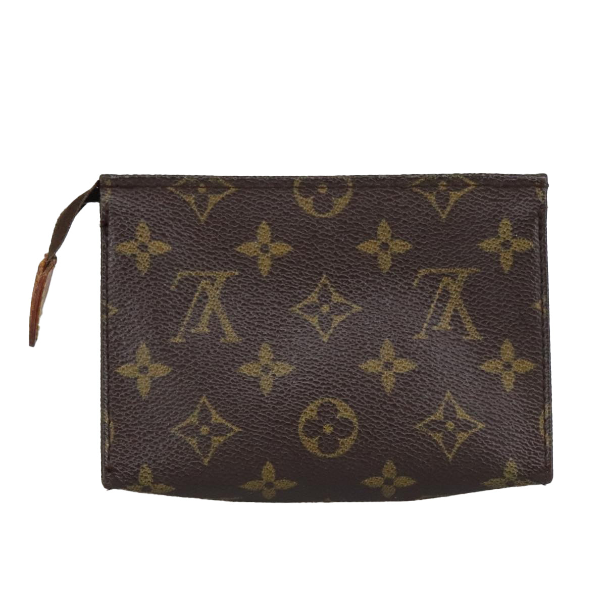 LOUIS VUITTON Monogram Poche Toilette 15 Pouch M47546 LV Auth 100613