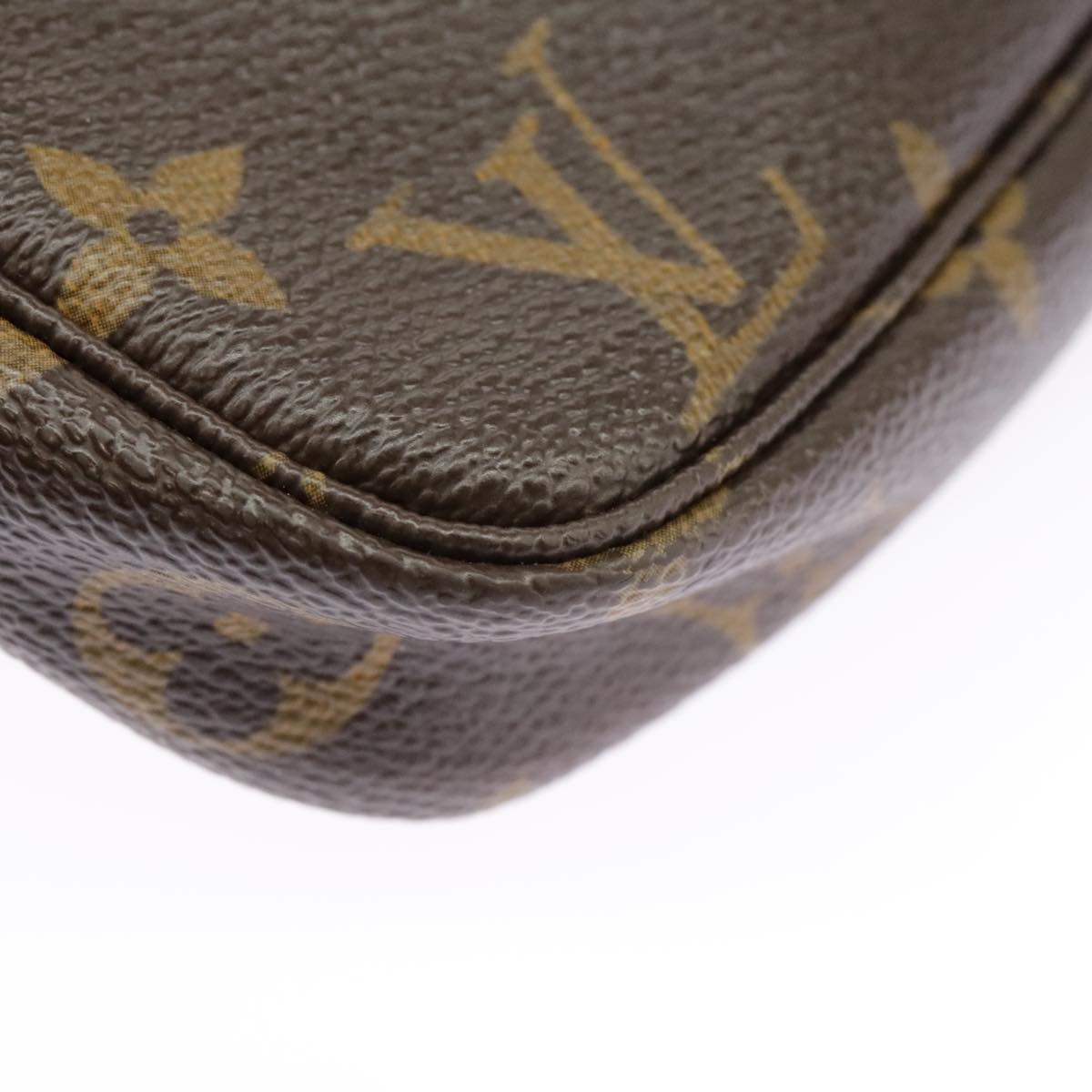 LOUIS VUITTON Monogram Pochette Accessoires Pouch M51980 LV Auth 100614