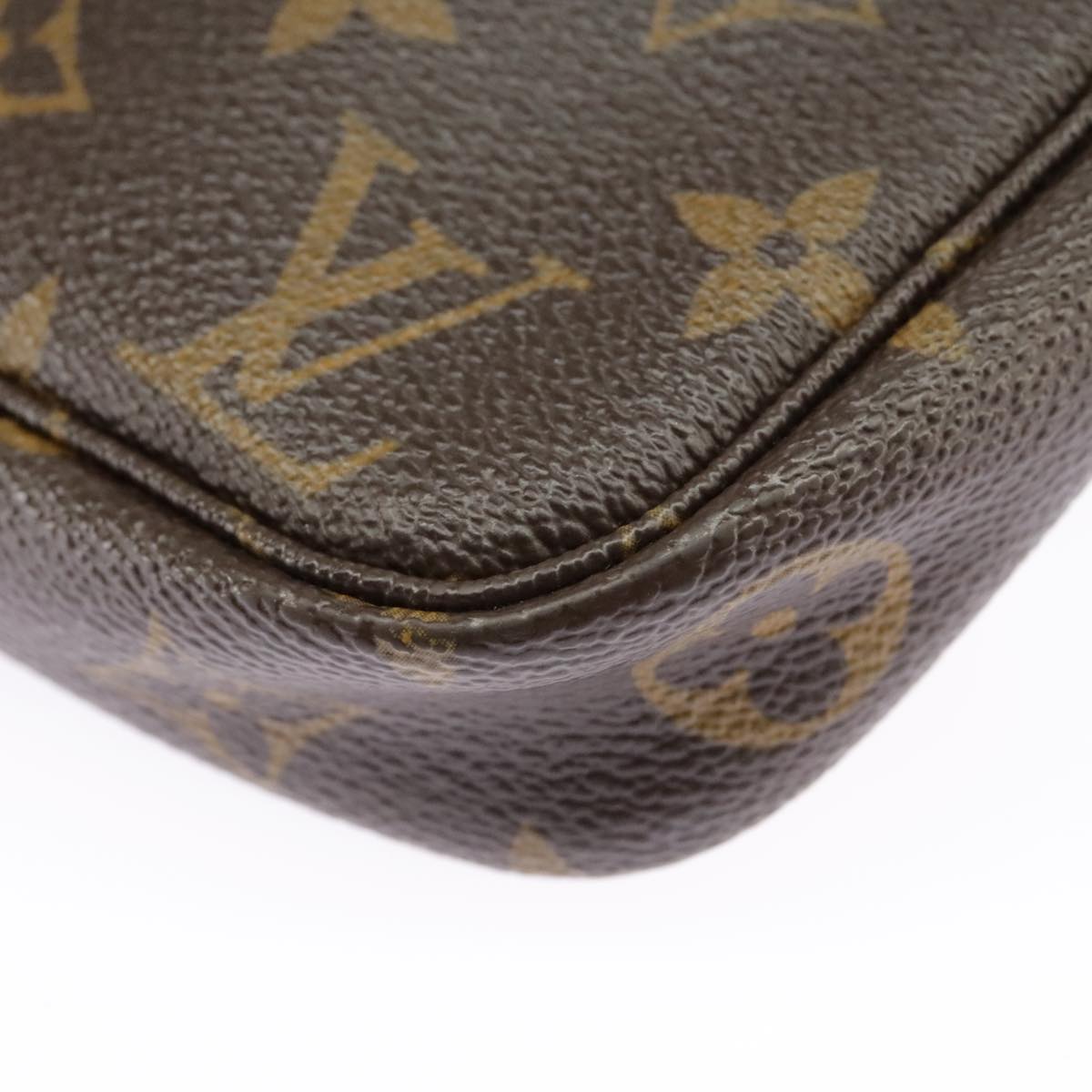 LOUIS VUITTON Monogram Pochette Accessoires Pouch M51980 LV Auth 100614