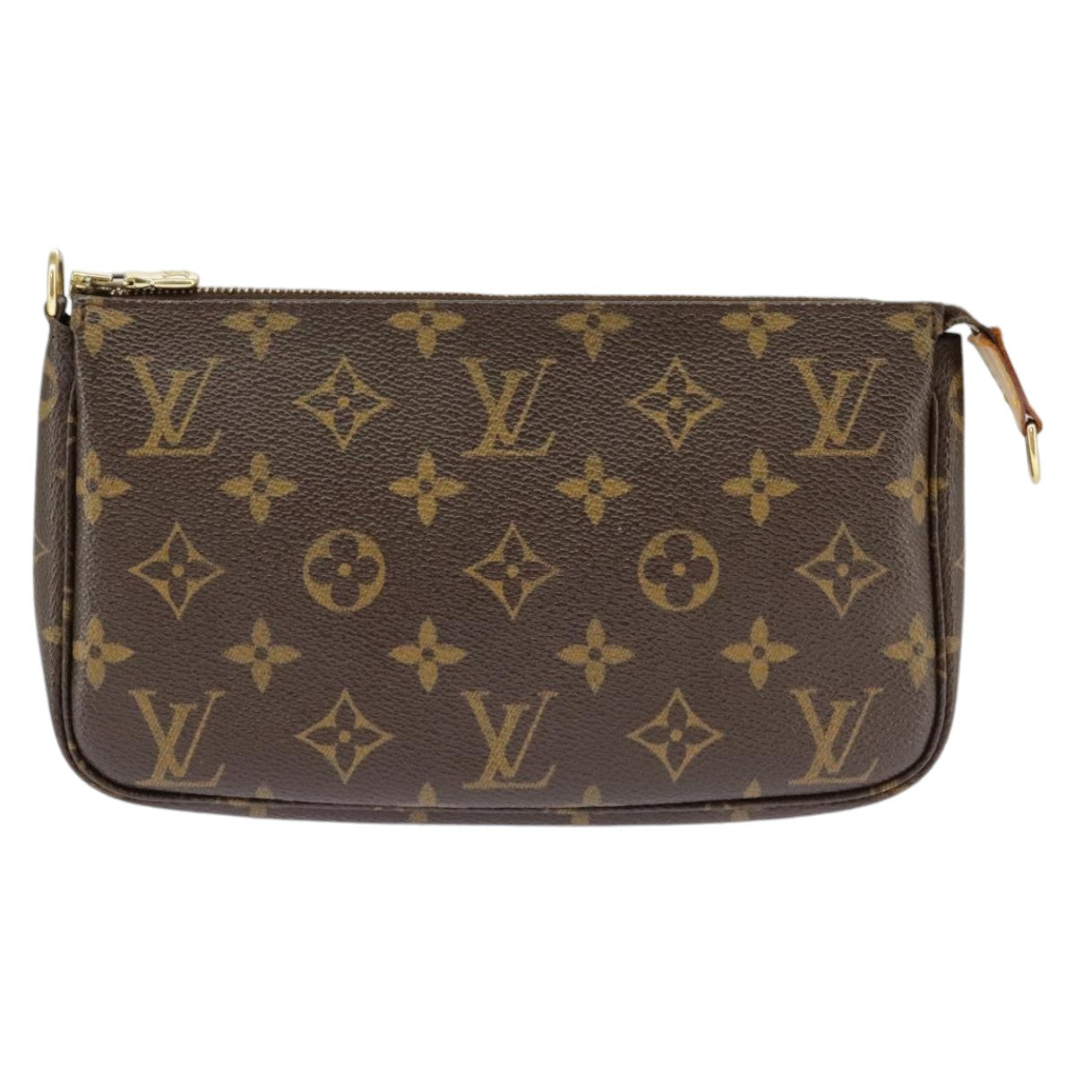 LOUIS VUITTON Monogram Pochette Accessoires Pouch M51980 LV Auth 100615