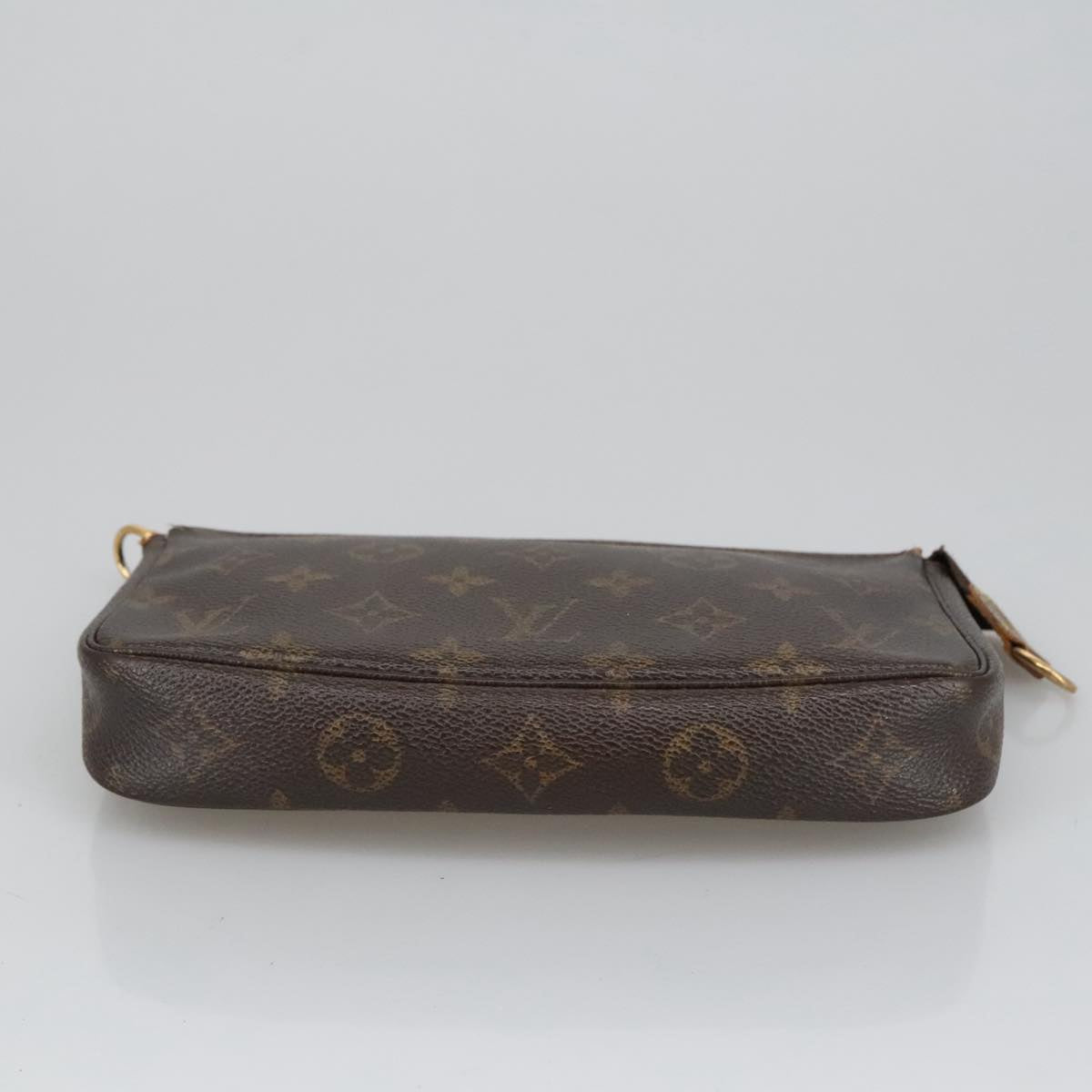 LOUIS VUITTON Monogram Pochette Accessoires Pouch M51980 LV Auth 100619