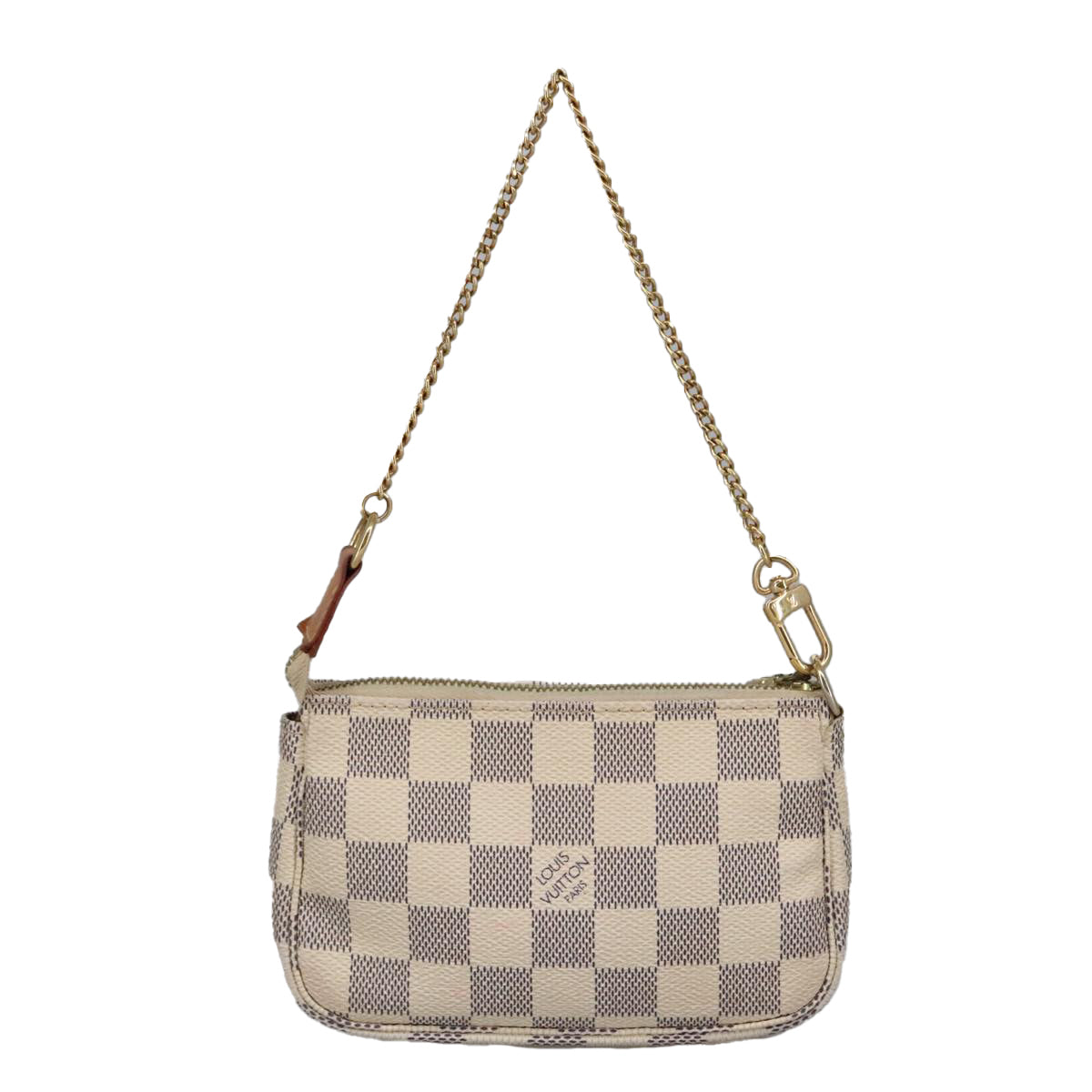 LOUIS VUITTON Damier Azur Mini Pochette Accessoires Pouch N63005 LV Auth 100620 - 0