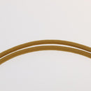 Christian Dior Trotter Canvas Shoulder Bag Yellow Silver Auth 100623V-8