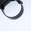 Salvatore Ferragamo Gancini Hand Bag Leather Black Auth 100624V-7