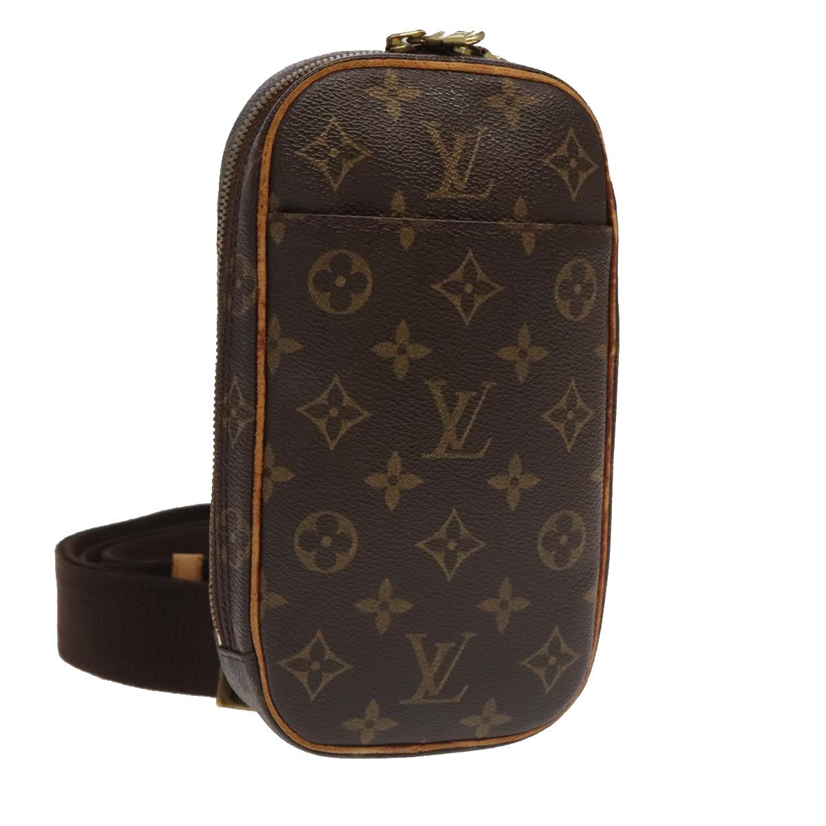 LOUIS VUITTON Monogram Pochette Gange Shoulder Bag M51870 LV Auth 100628