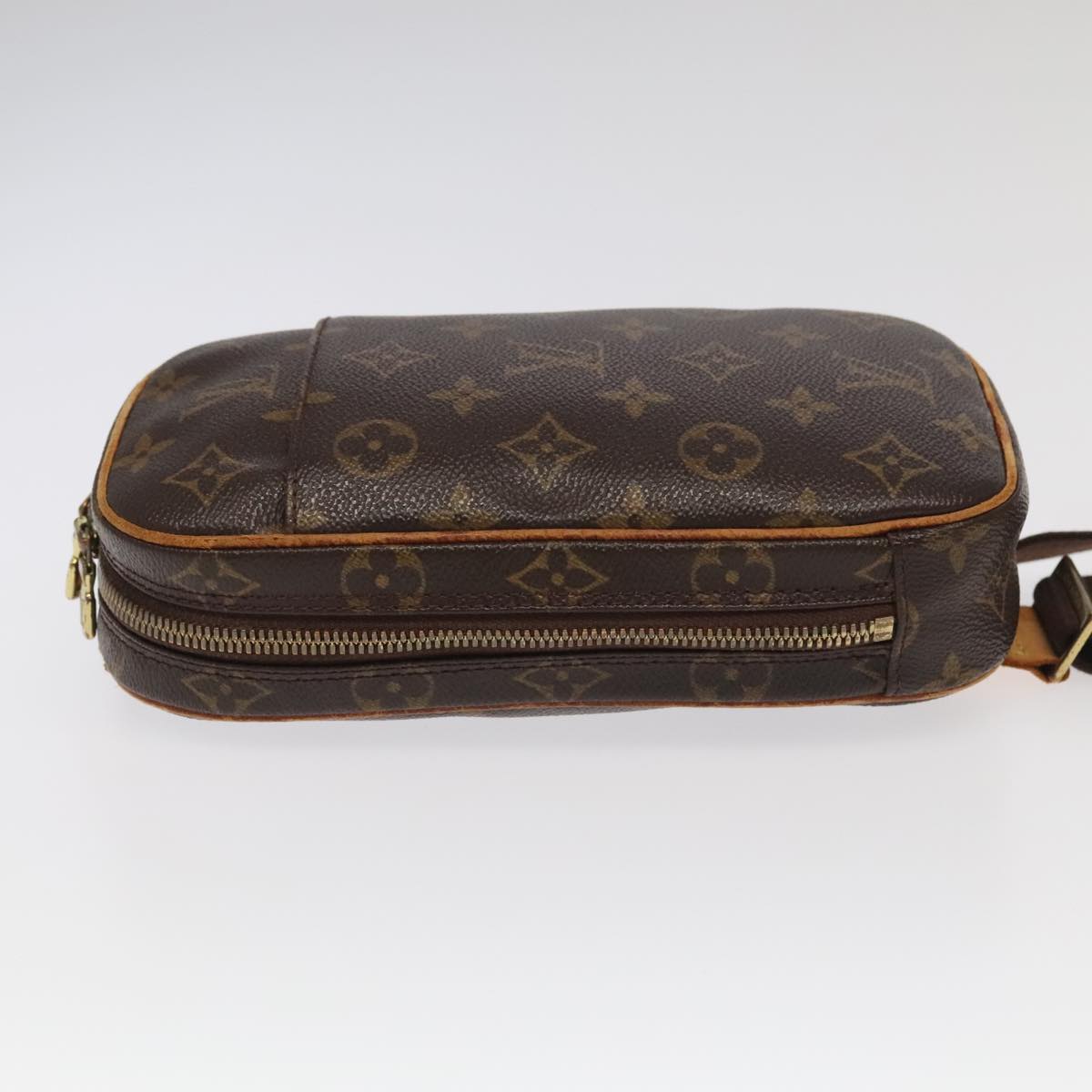 LOUIS VUITTON Monogram Pochette Gange Shoulder Bag M51870 LV Auth 100628