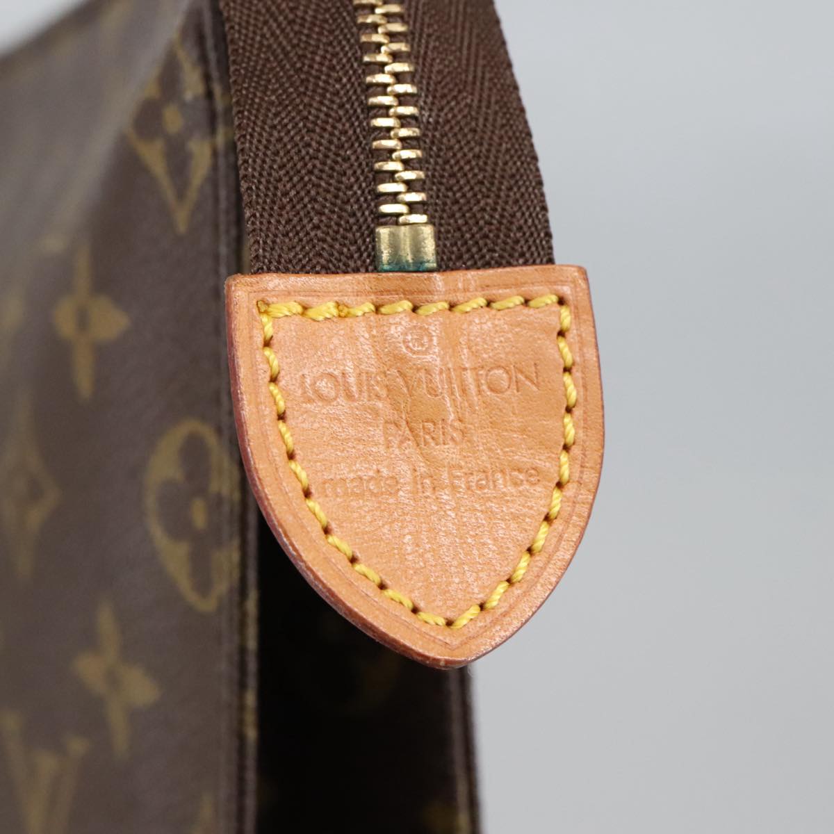 LOUIS VUITTON Monogram Poche Toilette 26 Pouch M47542 LV Auth 100632