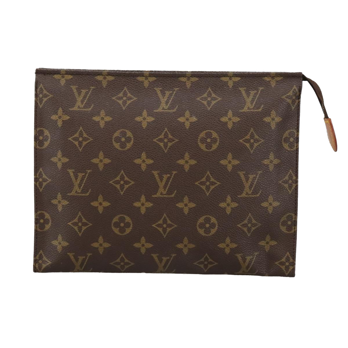 LOUIS VUITTON Monogram Poche Toilette 26 Pouch M47542 LV Auth 100632