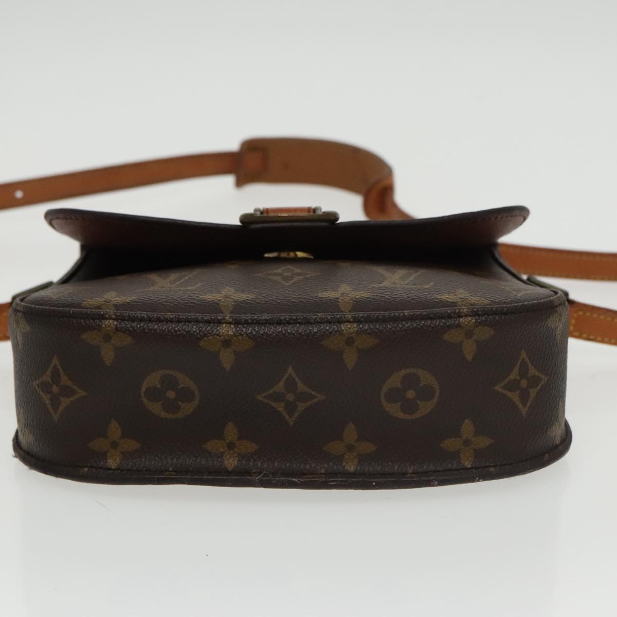 LOUIS VUITTON Monogram Saint Cloud MM Shoulder Bag M51243 LV Auth 100633