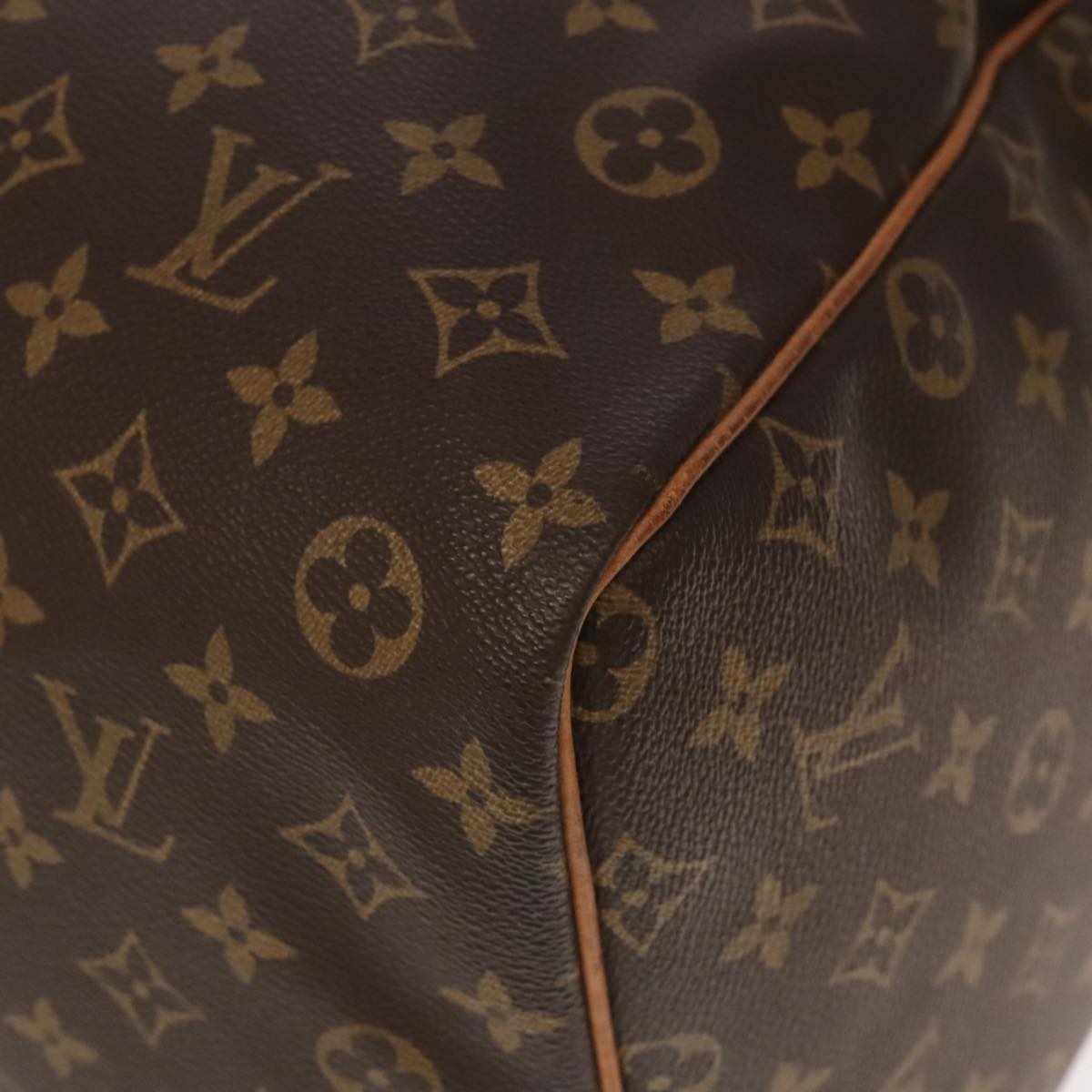 LOUIS VUITTON Monogram Keepall 60 Boston Bag M41422 LV Auth 100634