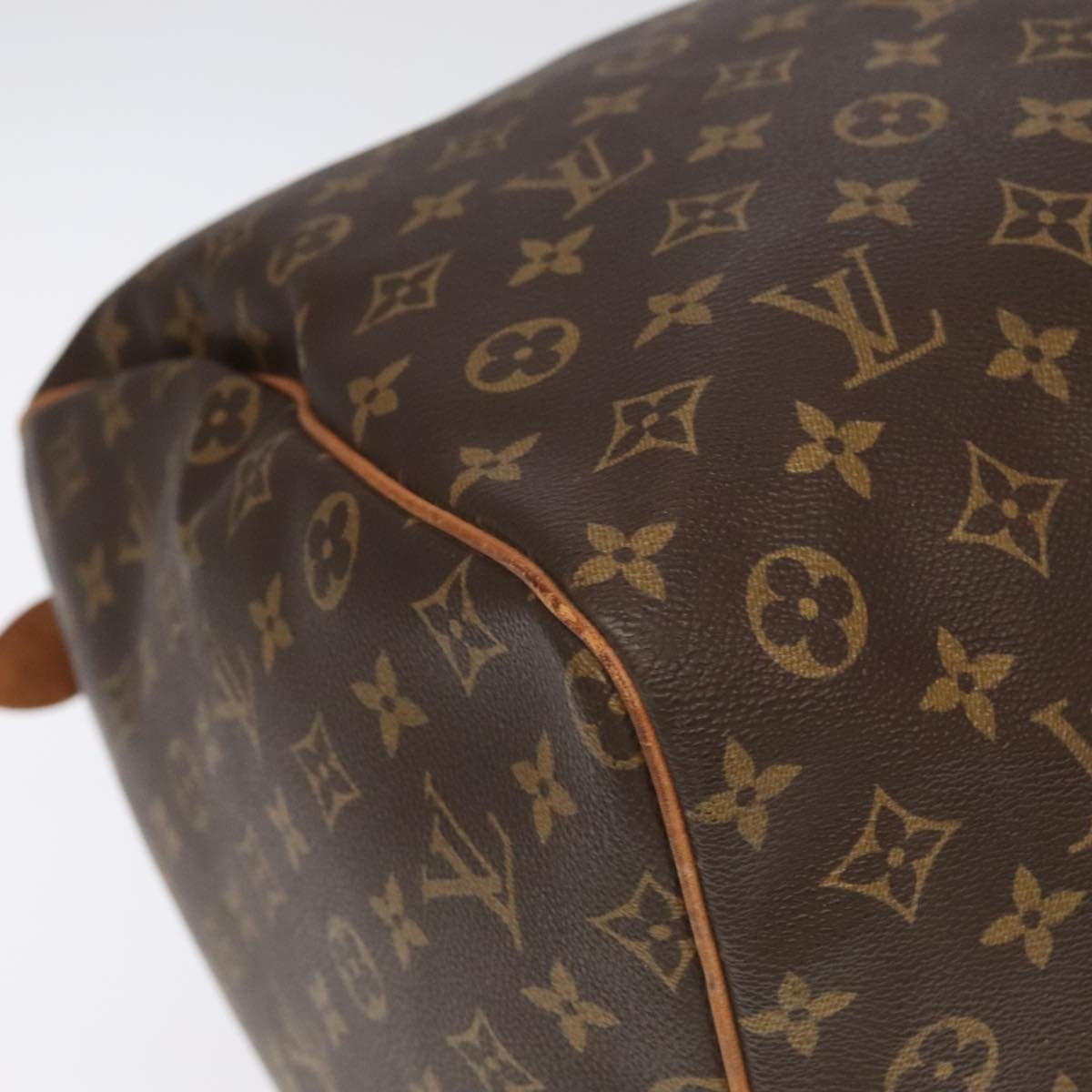 LOUIS VUITTON Monogram Keepall 60 Boston Bag M41422 LV Auth 100634