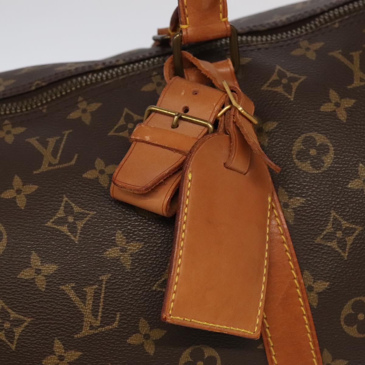 LOUIS VUITTON Monogram Keepall 60 Boston Bag M41422 LV Auth 100634