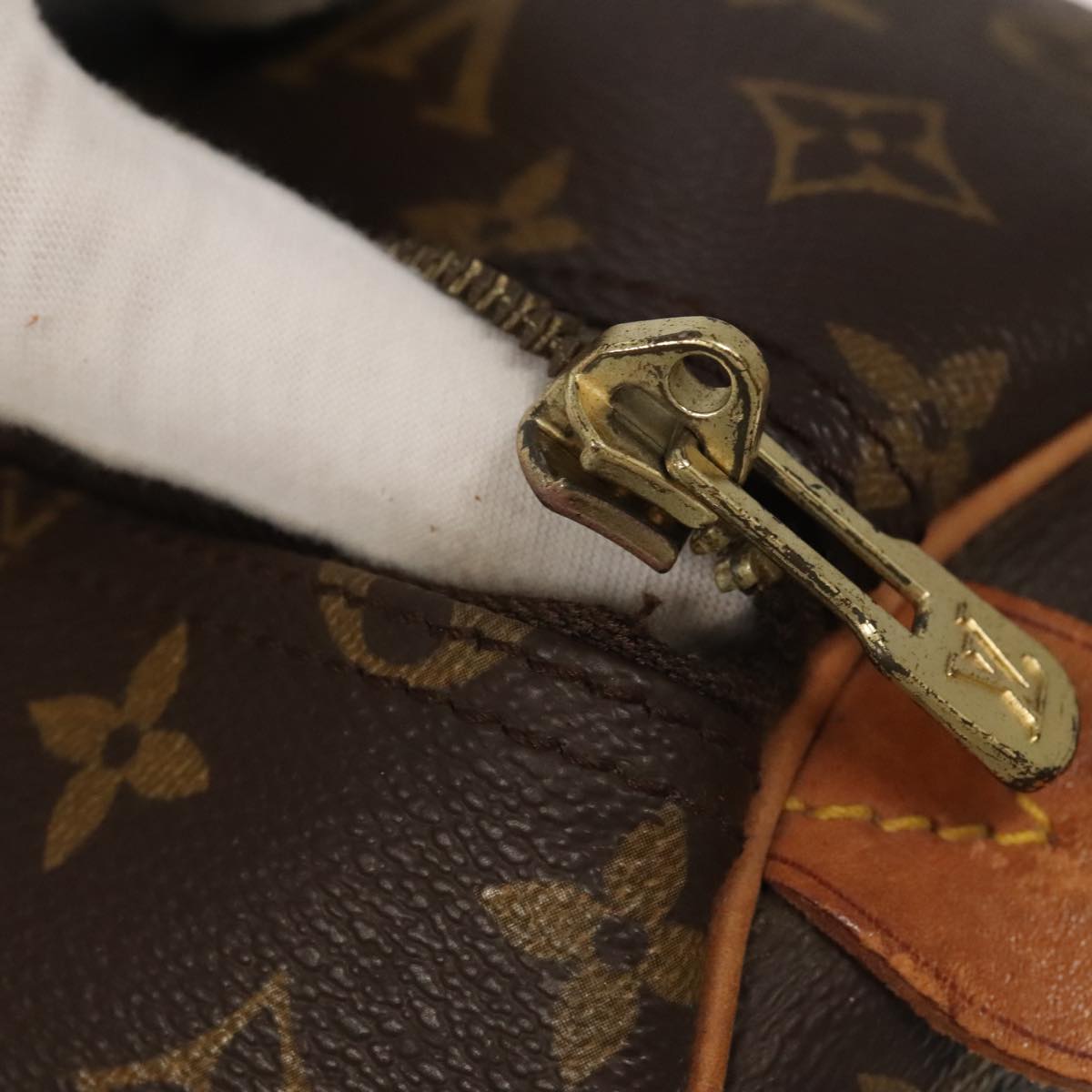 LOUIS VUITTON Monogram Keepall 60 Boston Bag M41422 LV Auth 100634