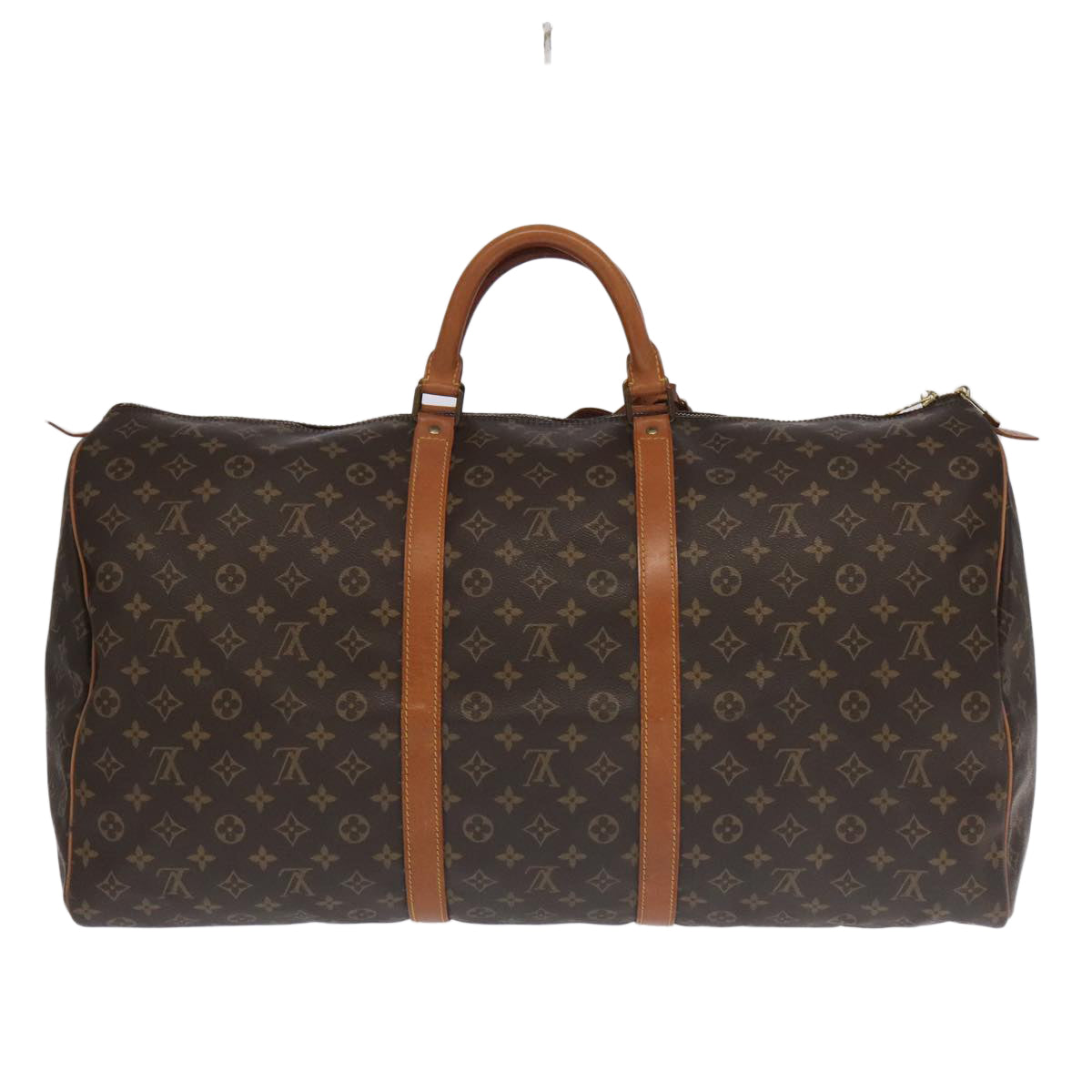 LOUIS VUITTON Monogram Keepall 60 Boston Bag M41422 LV Auth 100634