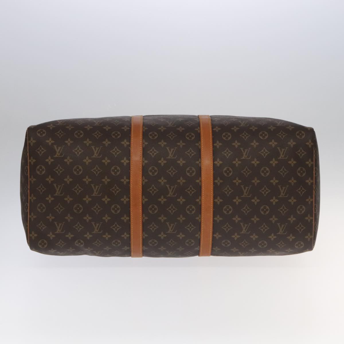 LOUIS VUITTON Monogram Keepall 60 Boston Bag M41422 LV Auth 100634