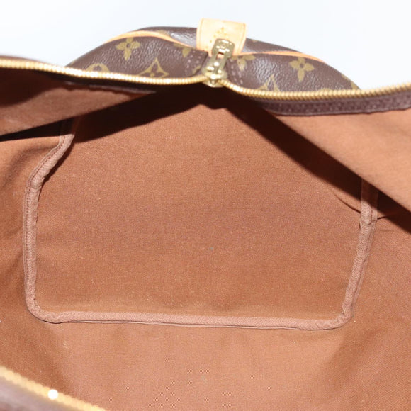 LOUIS VUITTON Monogram Keepall 60 Boston Bag M41422 LV Auth 100635
