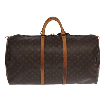 LOUIS VUITTON Monogram Keepall 60 Boston Bag M41422 LV Auth 100635 - 0