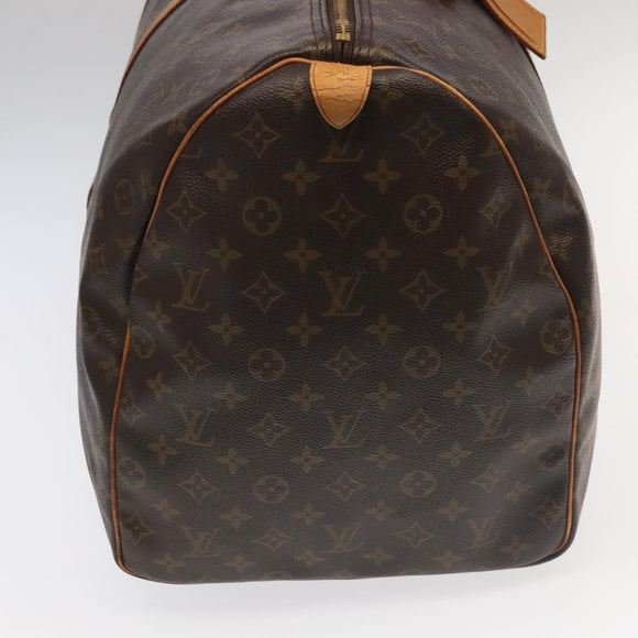 LOUIS VUITTON Monogram Keepall 60 Boston Bag M41422 LV Auth 100635