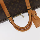 LOUIS VUITTON Monogram Keepall 60 Boston Bag M41422 LV Auth 100635-7