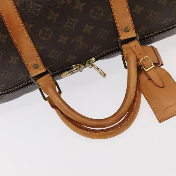 LOUIS VUITTON Monogram Keepall 60 Boston Bag M41422 LV Auth 100635