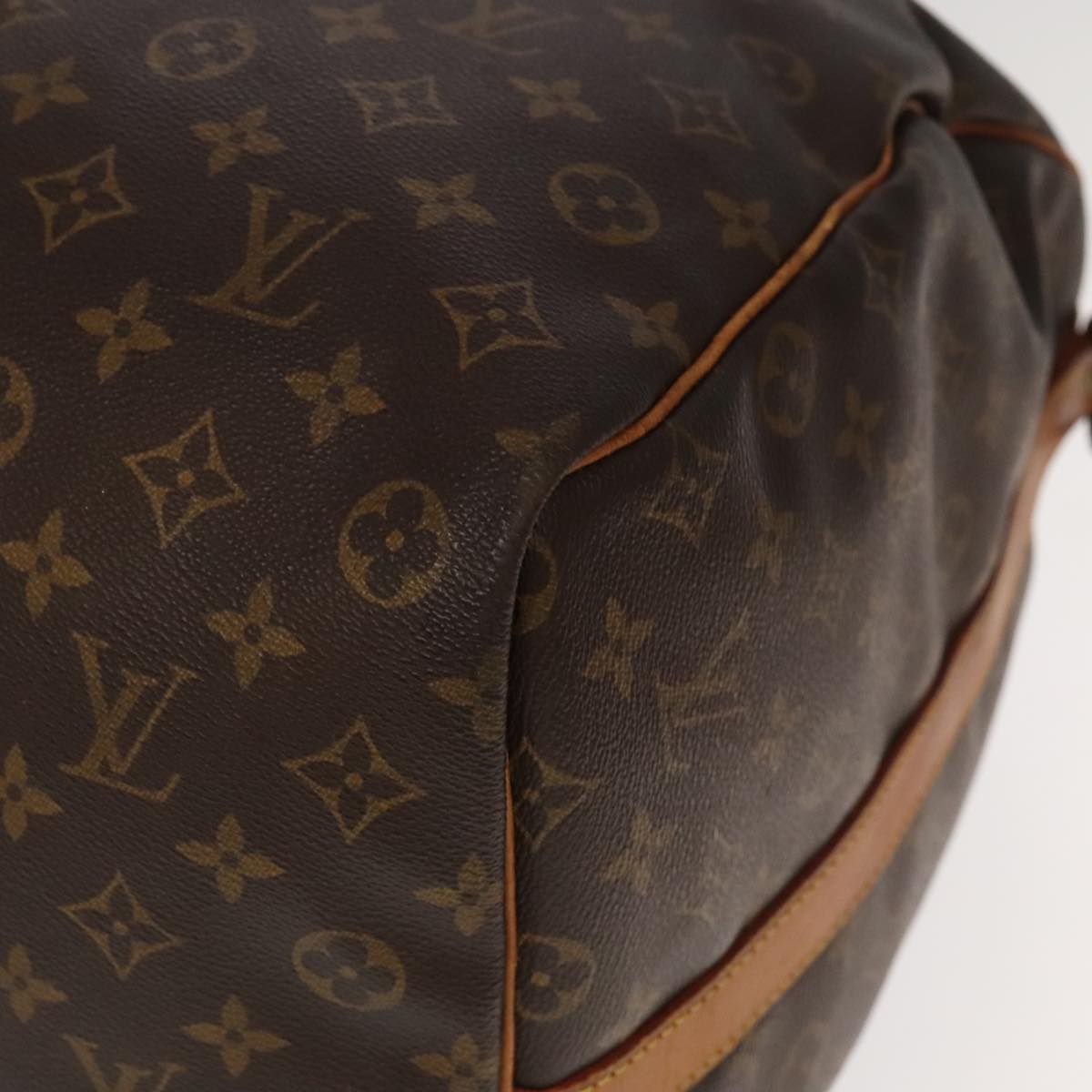 LOUIS VUITTON Monogram Keepall Bandouliere 60 Boston Bag M41412 LV Auth 100636