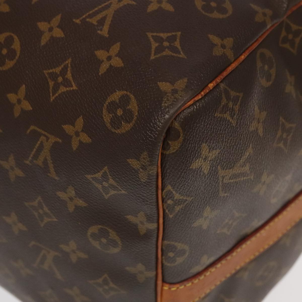 LOUIS VUITTON Monogram Keepall Bandouliere 60 Boston Bag M41412 LV Auth 100636