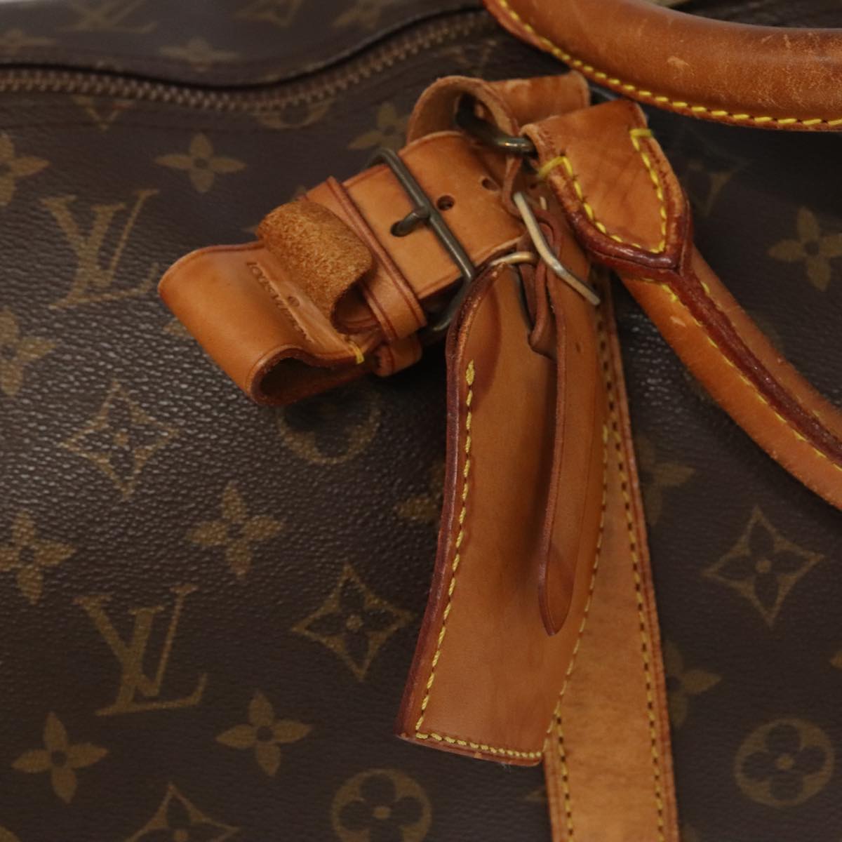 LOUIS VUITTON Monogram Keepall Bandouliere 60 Boston Bag M41412 LV Auth 100636